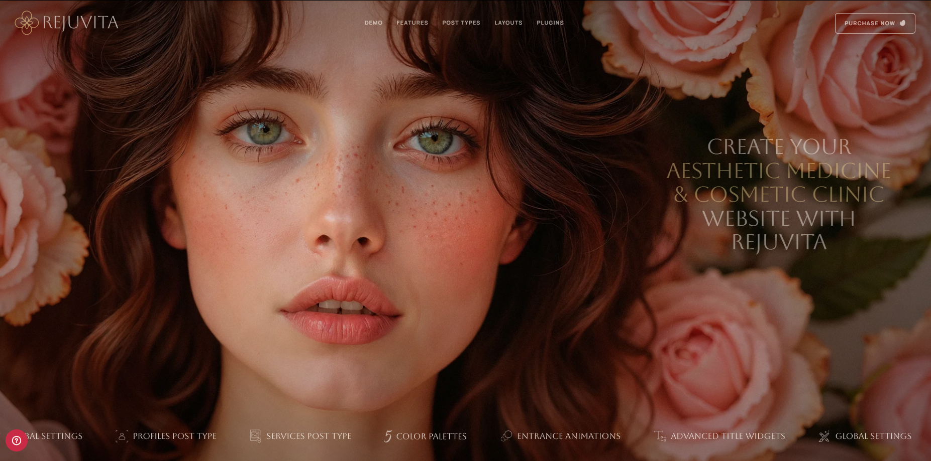Rejuvita – Güzellik Kliniği Tıbbi WordPress Teması